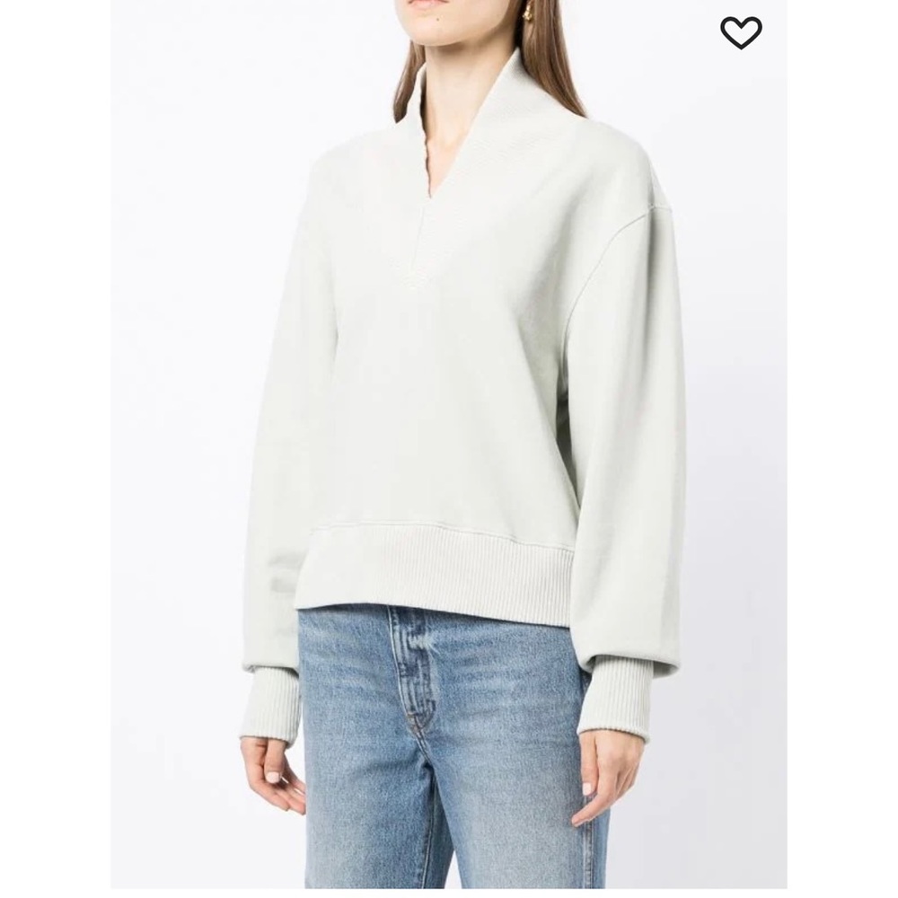 AGOLDE klara V-neck sweatshirt